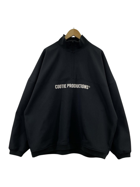 COOTIE PRODUCTS Polyester Twill Half Zip ハーフジップ sizeL