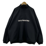 COOTIE PRODUCTS Polyester Twill Half Zip ハーフジップ sizeL