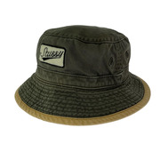 STUSSY ハット バケットハット カーキ