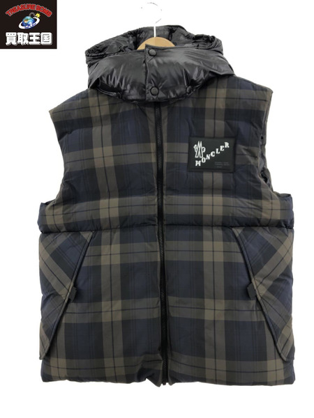 MONCLER GENIUS7 FRAGMENT HIROSHI FUJIWARA ダウンベスト WORREN