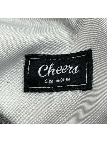 Cheers DENIM 5 TEPS ブラックデニムパンツ