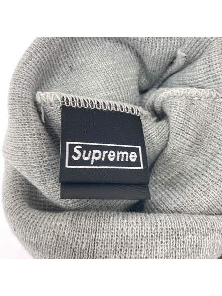 Supreme 25AW Box Logo Beanie Grey