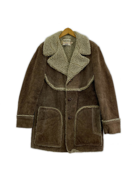 schott ジャケット RANCHER ムートンジャケット 茶