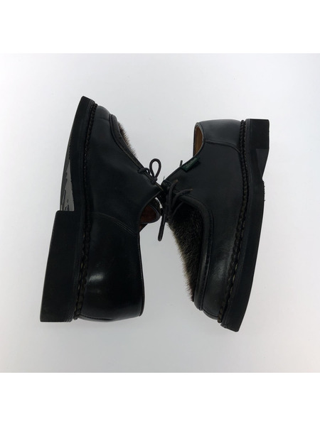 Paraboot ミカエル フォック アザラシ レザーシューズ 黒 42