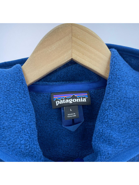 patagonia パーカー(ジップアップ) patagonia ベターセーター フーディ 青