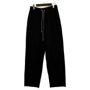 CAMIEL FORTGENS パンツ カットオフ ドローコードパンツ 黒 S