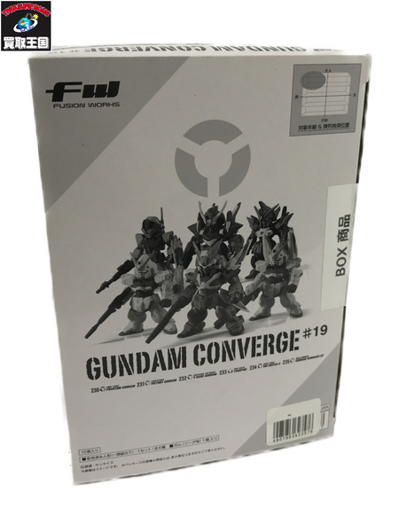 ミニフィギュア ガンダム ガンダムコンバージ #19 BOX