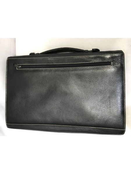 その他バッグ レザーブリーフケース ブラック