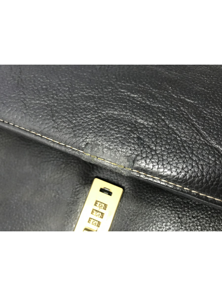 その他バッグ レザーブリーフケース ブラック