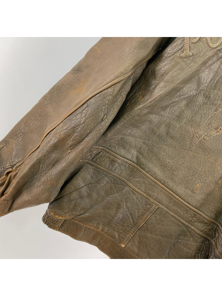 POLO RALPH LAUREN レザージャケット POLO CLUB レザーボア ブラウン