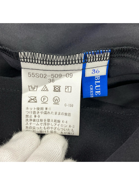 BLUE LABEL CRESTBRIDGE ヒザ丈スカート 黒