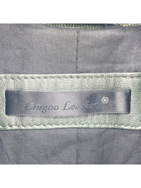 レザージャケット liugoo leathers シングルライダースジャケット