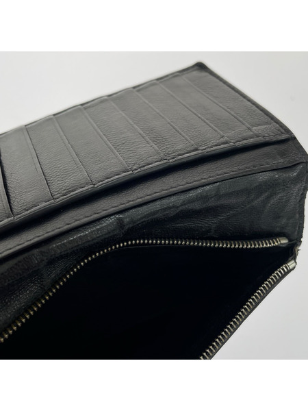 長財布 2ツ折リ長財布 黒