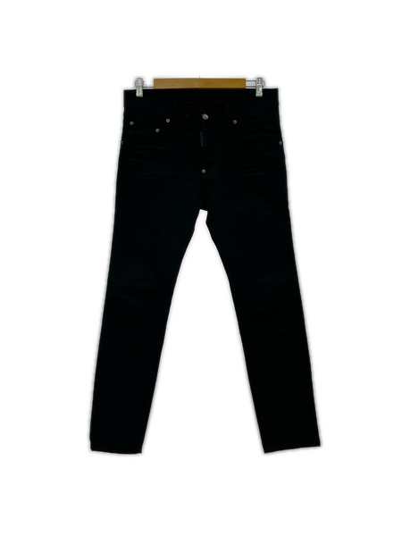 DSQUARED2 24SS BLACK BULL SKATER JEAN ブラックスケータージーンズ 46 黒