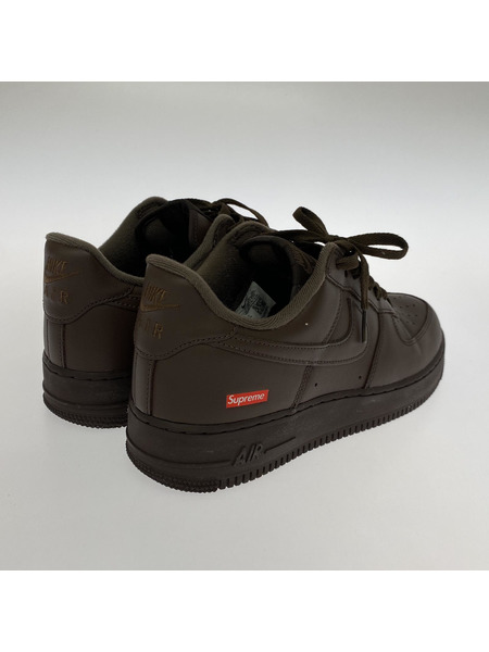 Supreme スニーカー NIKE AIR FORCE 1 LOW SP CU9225-200 ブラウン