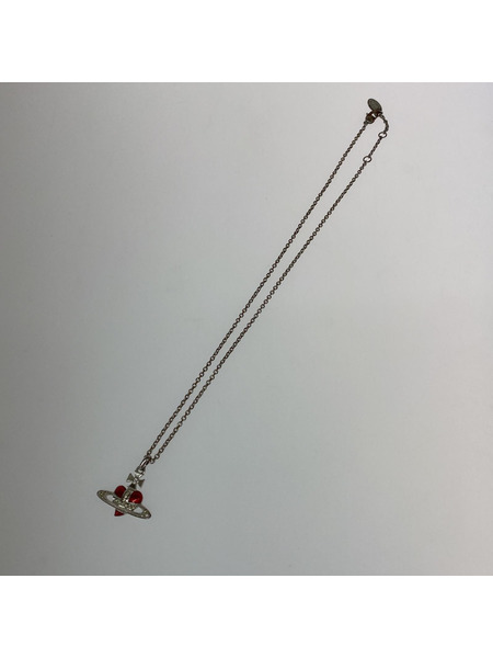 Vivienne Westwood ネックレス・ペンダント オーブ 赤 ハート