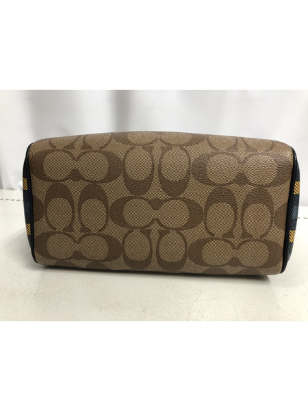 COACH コーチ　サイドチェック シグネチャー　ショルダーバッグ [値下]