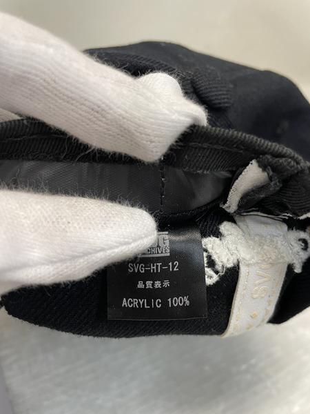 NEIGHBORHOOD SVG NBHD 刺繍キャップ ブラック[値下]