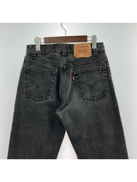 00s Levis 505 black jeans USA製