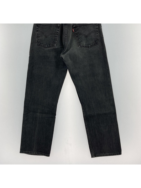 00s Levis 505 black jeans USA製