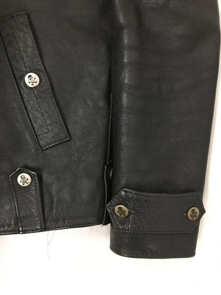 80s LA ROCKA! BIKER JACKET ラロッカ バイカー レザーライダースジャケット[値下]