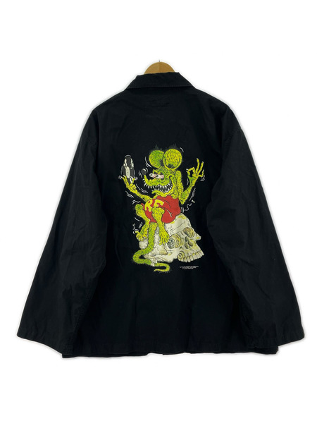 WACKO MARIA ジャケット RAT FINK ラットフィンク ミリタリーシャツ 黒[値下]