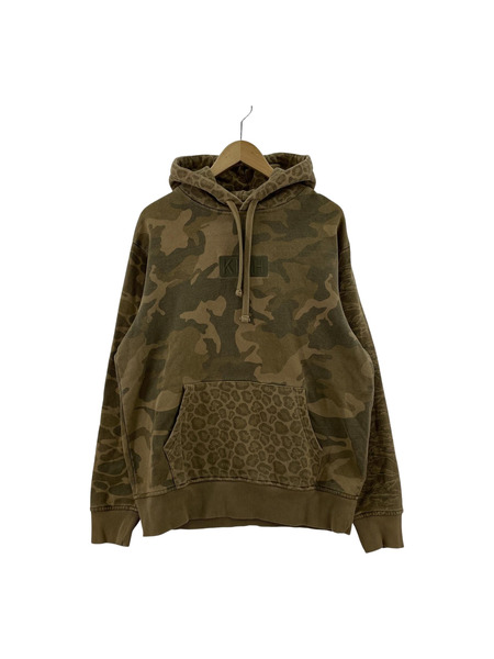 KITH MULTI-CAMO WILLIAMS HOODY カーキ （S）KH2244