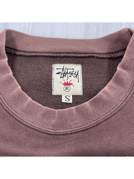 OLD STUSSY 90s/王冠タグ スウェット S