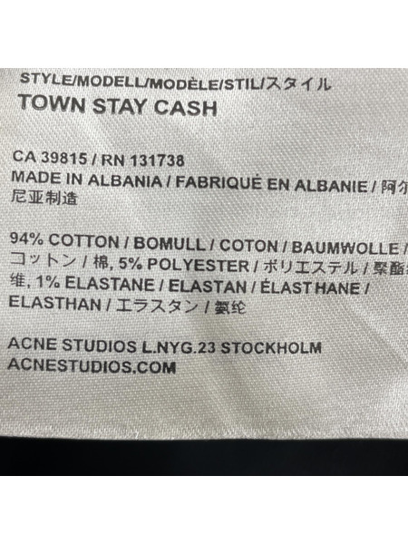 Acne Studios/ブラックデニムパンツ/32