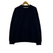 UNIVERSAL PRODUCTS 25AW FELTED MERINO WOOL CREW NECK KNIT