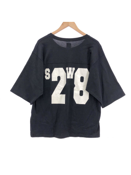 South2 West8 S/S ホッケーT BLK XS