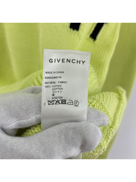 GIVENCHY ニット・セーター 4G コットンクルーネックニット M
