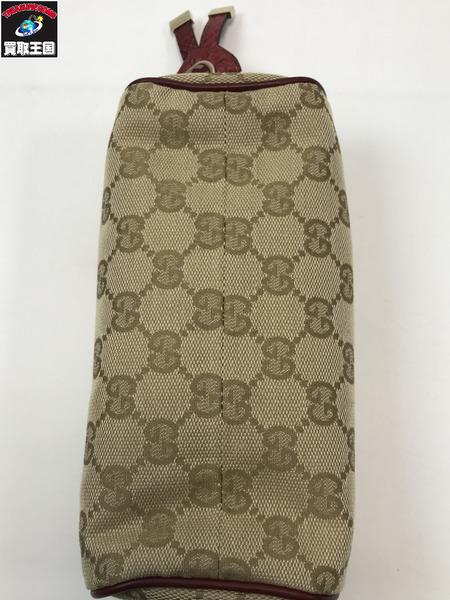 GUCCI グッチ 192134 コスメポーチ ペンケース GGキャンバス ベージュ