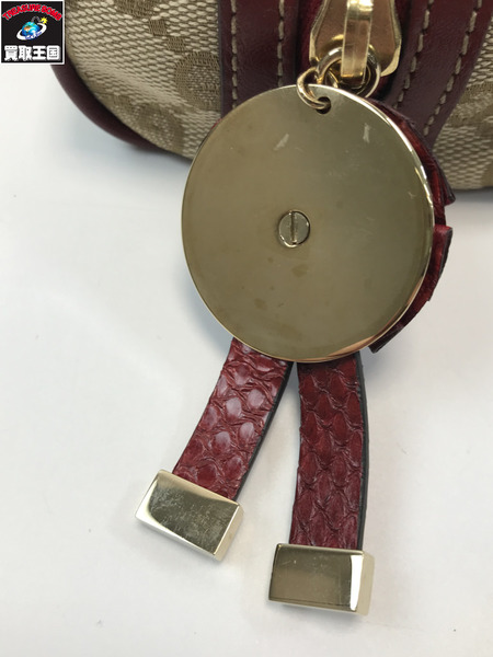 GUCCI グッチ 192134 コスメポーチ ペンケース GGキャンバス ベージュ