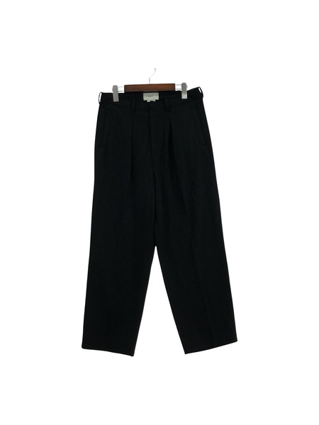 YOKE 19AW CUT-OFF 1TUCK WIDE TROUSERS YK19AW0053P W30