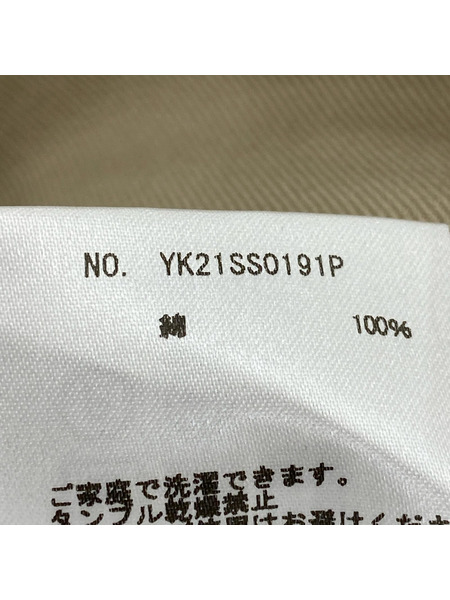 YOKE 2TUCK WIDE-LEGGED SIDE TAPE TROUSERS YK21SS0191P (2)