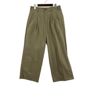 YOKE 2TUCK WIDE-LEGGED SIDE TAPE TROUSERS YK21SS0191P (2)
