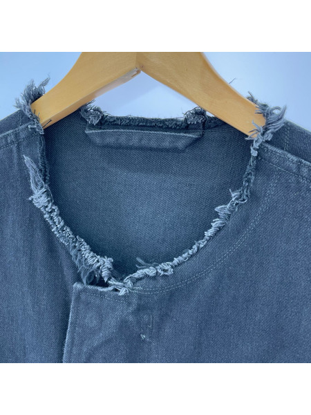 blurhms デニムジャケット 24SS 12.9oz Denim 51 Short Jacket 黒 (3)