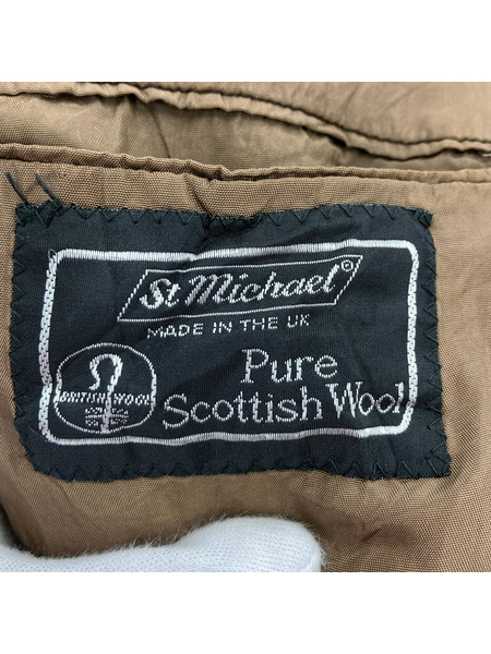 SAINT MICHAEL 90s イギリス製 HARRIS TWEED ヘリンボーン