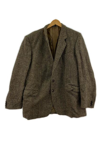 SAINT MICHAEL 90s イギリス製 HARRIS TWEED ヘリンボーン