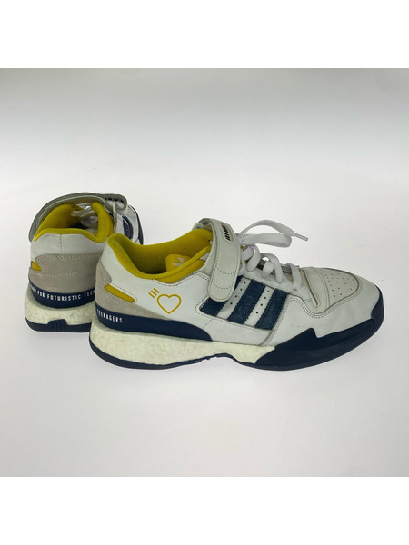 adidas×human made FORUM LOW S42975 白 (27.5)