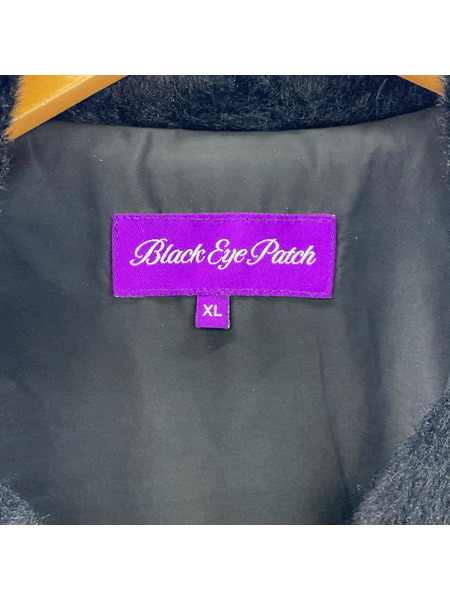 BLACK EYE PATCH ジャケット OE Logo Faux Fur Coach Jacket