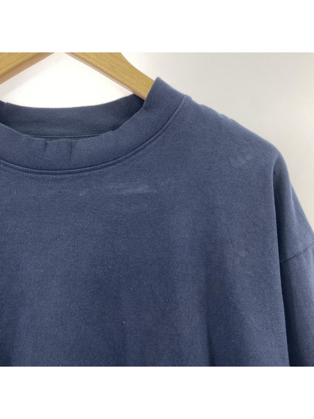 長袖Tシャツ・カットソー YZY モックネック 紺 L