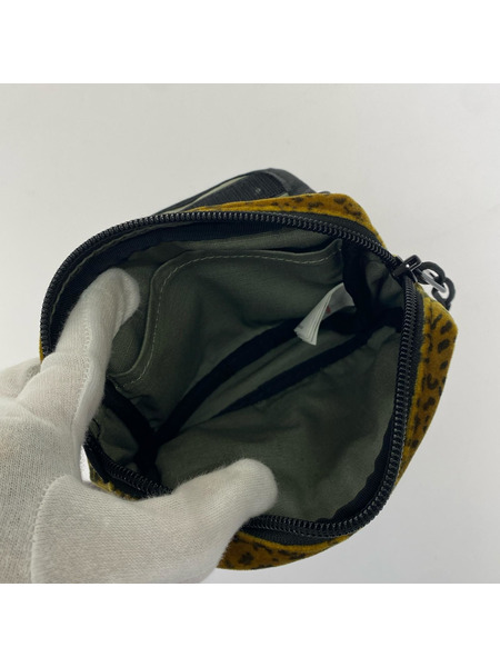 Supreme ソノ他バッグ 25AW Velvet Mini Pouch レオパード