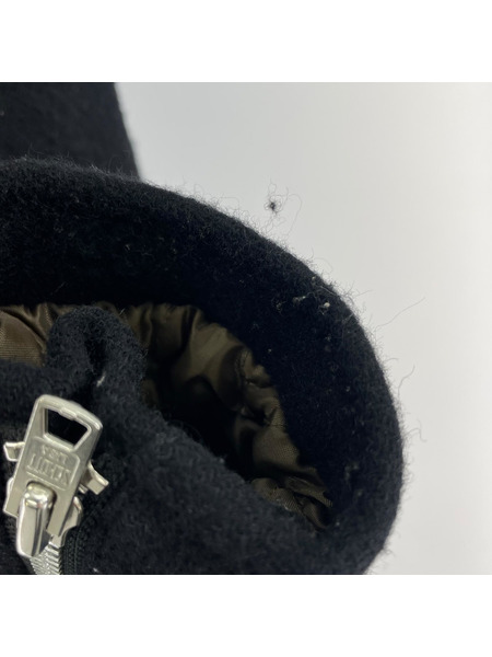 STUSSY×Schott ワンスター ウールダブルライダース 36 ブラック