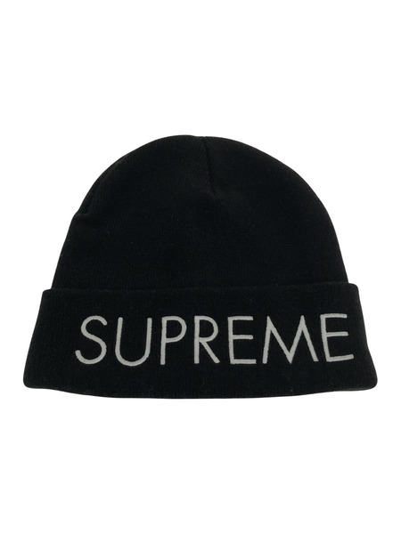 Supreme 22FW CAPITAL BEANIE 黒