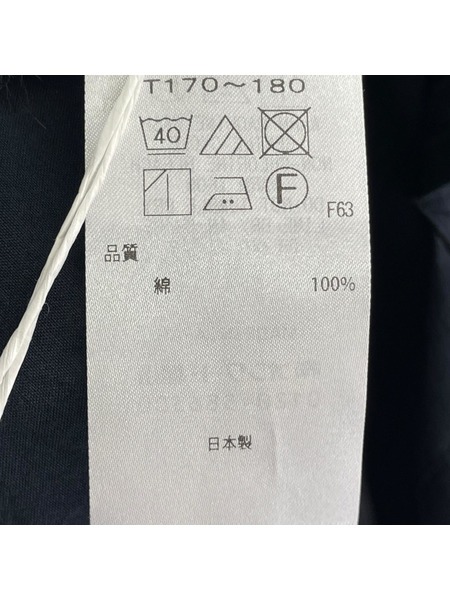 ATON Shrink Broad Oversized Shirt 06 紺