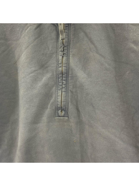 STONE ISLAND ジャケット HALF ZIP-UP FLUFFY SWEATSHIRTS