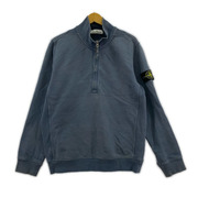 STONE ISLAND ジャケット HALF ZIP-UP FLUFFY SWEATSHIRTS