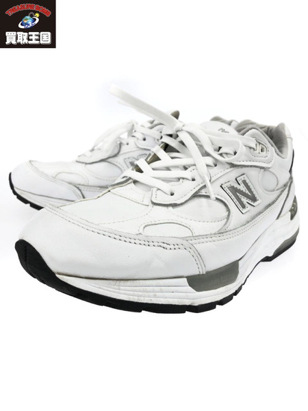 NEW BALANCE USA製 M992WL レザーローカットスニーカー 26.5cm [値下]